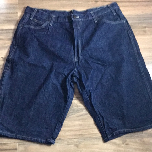 Dickies Shorts Dickies Dark Blue Work Shorts Denim Poshmark